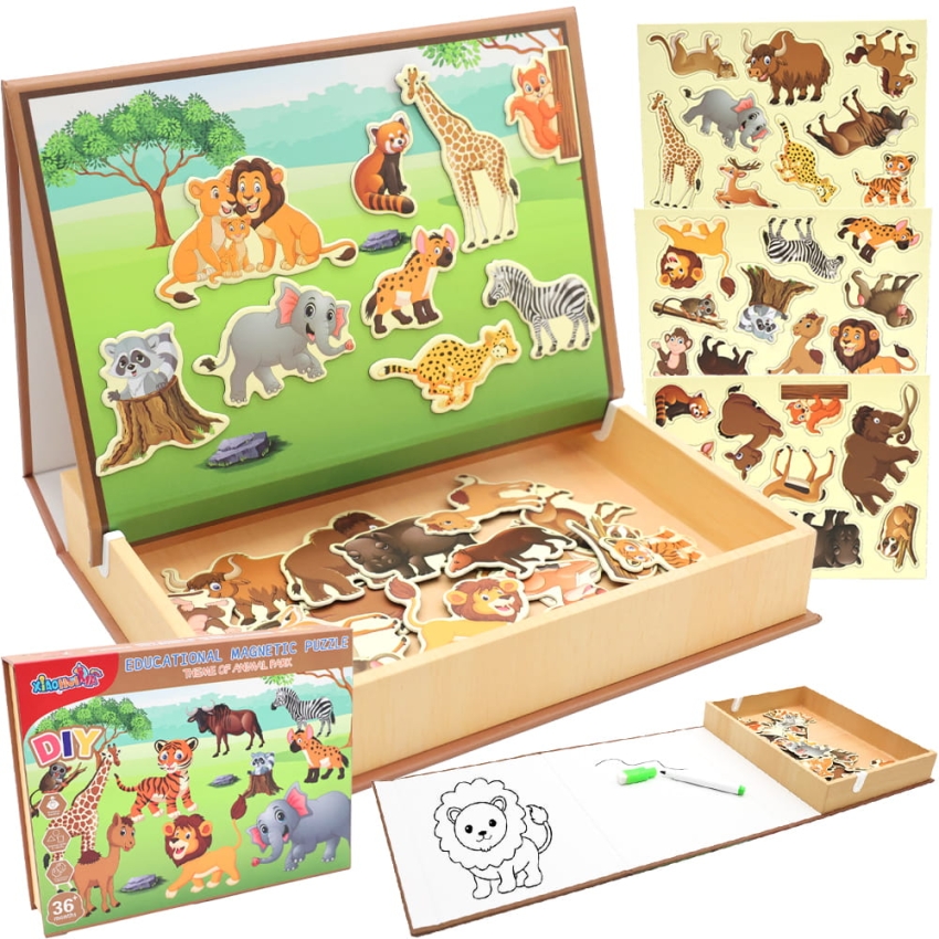 UKŁADANKA MAGNETYCZNA puzzle KLOCKI MAGNETYCZNE tablica KSIĄŻKA EDUKACYJNA STAWSCY 0.jpg