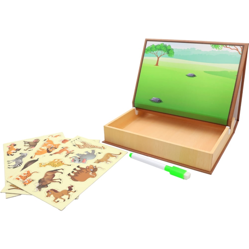 UKŁADANKA MAGNETYCZNA puzzle KLOCKI MAGNETYCZNE tablica KSIĄŻKA EDUKACYJNA STAWSCY 2.jpg