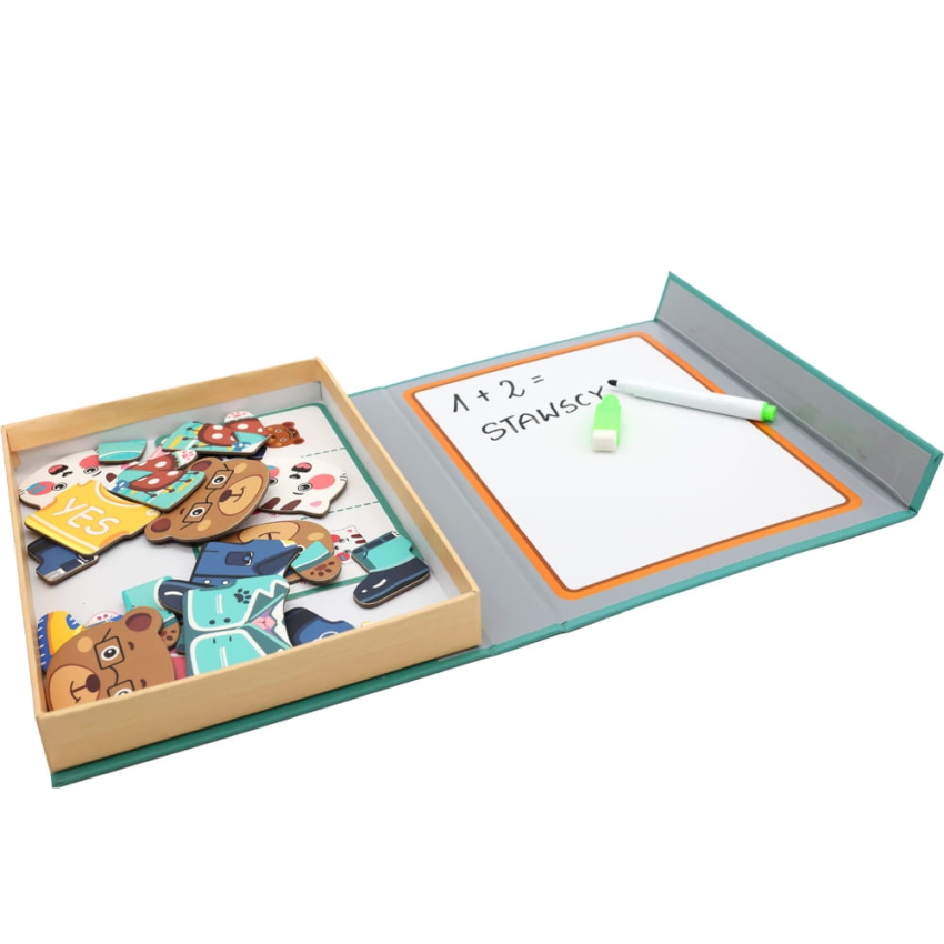 UKŁADANKA MAGNETYCZNA puzzle KLOCKI MAGNETYCZNE tablica KSIĄŻKA EDUKACYJNA STAWSCY 8.jpg