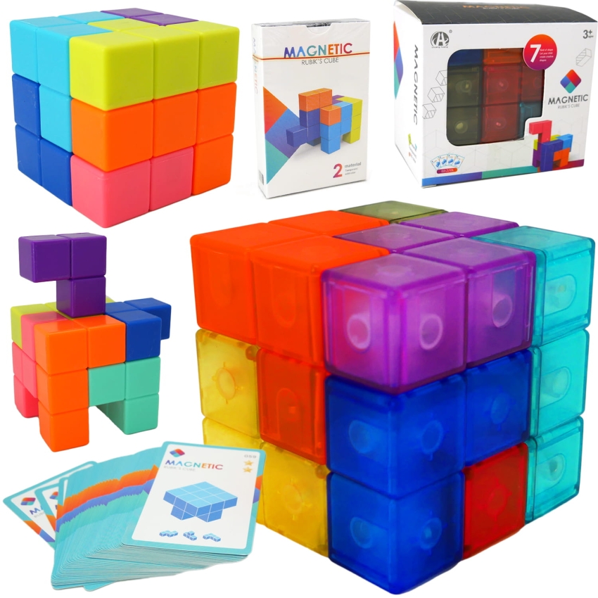 MAGNETYCZNA KOSTKA ukladanka zabawka antystresowa klocki puzzle 0.jpg