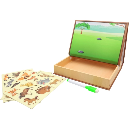 UKŁADANKA MAGNETYCZNA puzzle KLOCKI MAGNETYCZNE tablica KSIĄŻKA EDUKACYJNA STAWSCY 2.jpg