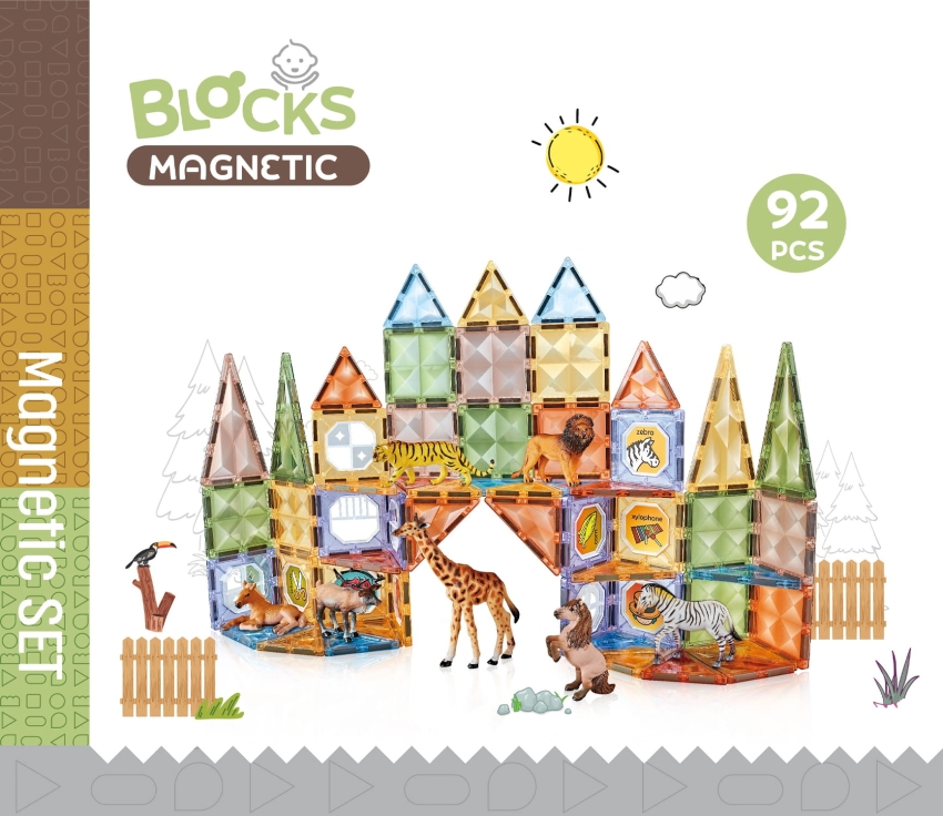 KLOCKI MAGNETYCZNE konstrukcyjne zestaw klocków do budowania BMC-1019 6.jpg