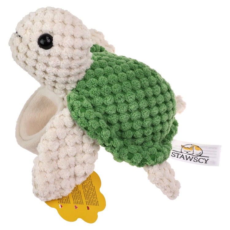 Żółw Morski Opaska Na Rękę Pluszowa Bransoletka Maskotka Pluszak Crochet Stawscy.jpg