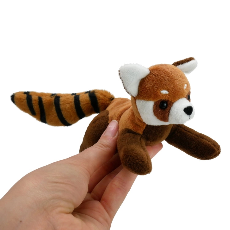 MM-004 magnes panda ruda czerwona pluszowa maskotka pluszak przytulanka 2.jpg