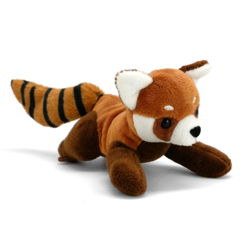 MM-004 magnes panda ruda czerwona pluszowa maskotka pluszak przytulanka.jpg