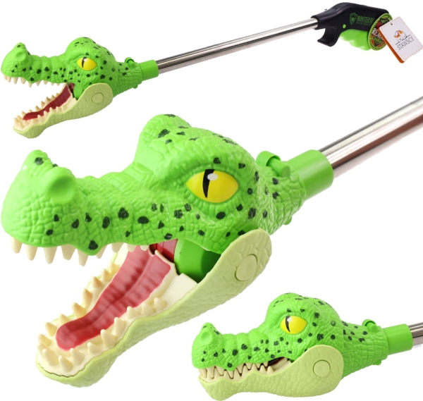 Łapacz Grabber Łapka Pistolet Zabawka Edukacyjna Chwytak Stawscy Krokodyl 5.jpg