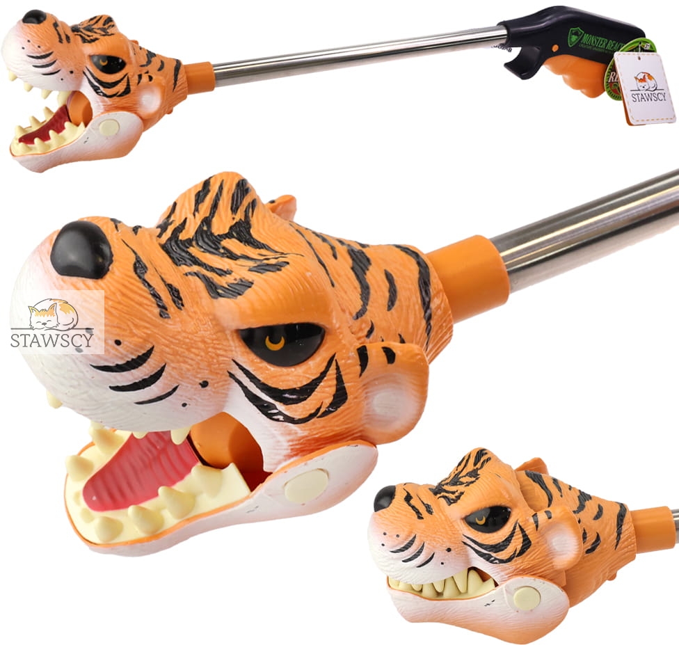 Łapacz Grabber Łapka Pistolet Zabawka Edukacyjna Chwytak Stawscy Tygrys 5.jpg