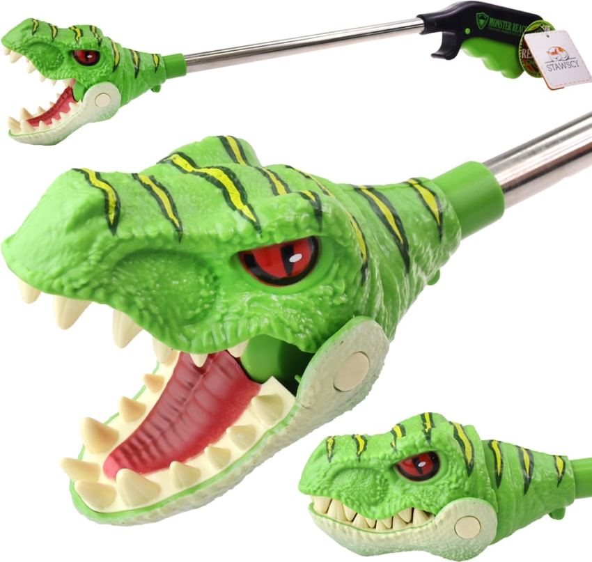 Łapacz Grabber Łapka Pistolet Zabawka Edukacyjna Chwytak Stawscy Dinozaur 4.jpg