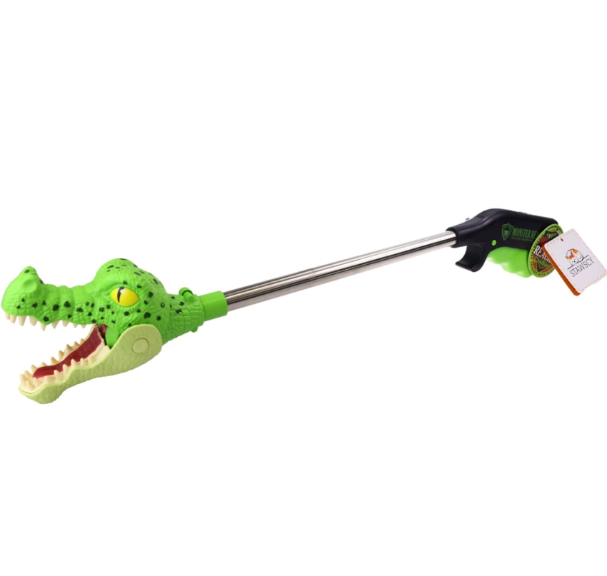Łapacz Grabber Łapka Pistolet Zabawka Edukacyjna Chwytak Stawscy Krokodyl.jpg