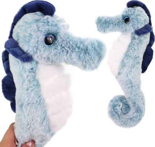 Konik Morski Pluszowy Maskotka Stawscy Pluszak Niebieski.jpg