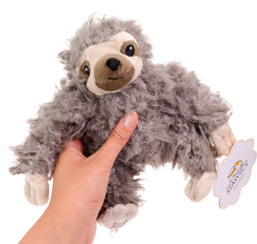 LENIWIEC Maskotka Przytulanka Poduszka z Maskotką Zestaw na Prezent narodziny urodziny 3.jpg