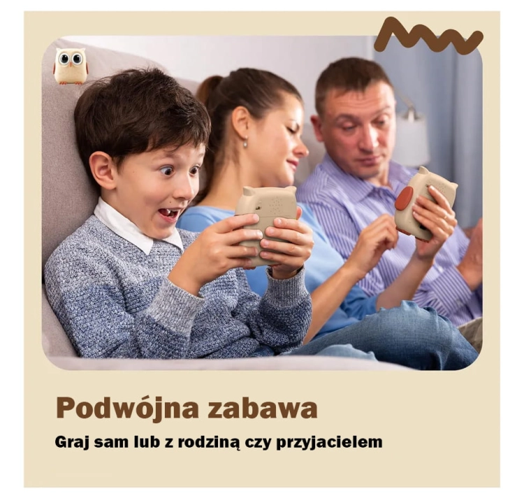 Sowa Gra Elektroniczna Kółko i Krzyżyk Logiczna Umysłowa Zabawka Zręcznościowa Stawscy 8.jpg