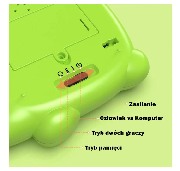 Krokodyl Gra Elektroniczna Kółko i Krzyżyk Logiczna Umysłowa Zabawka Zręcznościowa Stawscy 7.jpg