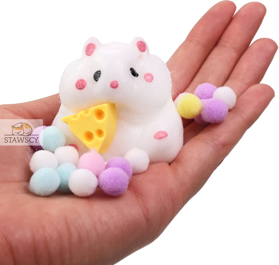 Myszka Chomiczek Gniotek Antystresowy Sensoryczny Squishy Stawscy 2.jpg