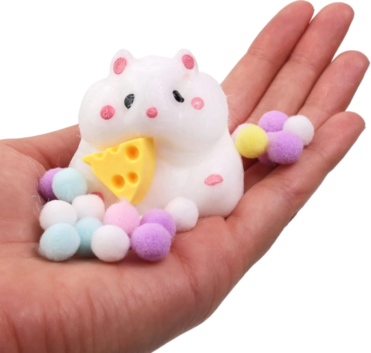Myszka Chomiczek Gniotek Antystresowy Sensoryczny Squishy Stawscy 2.jpg