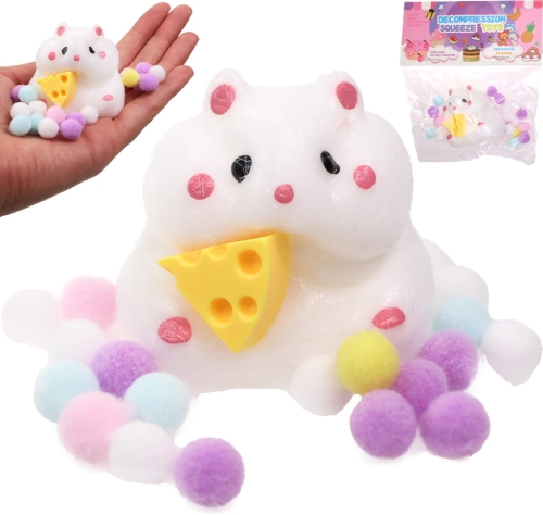 Myszka Chomiczek Gniotek Antystresowy Sensoryczny Squishy Stawscy 3.jpg