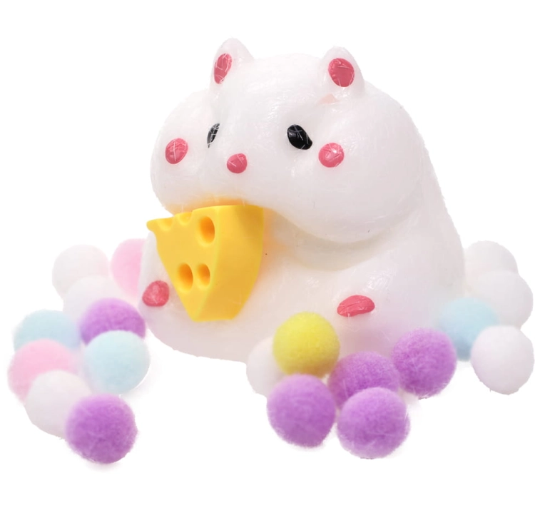Myszka Chomiczek Gniotek Antystresowy Sensoryczny Squishy Stawscy 5.jpg