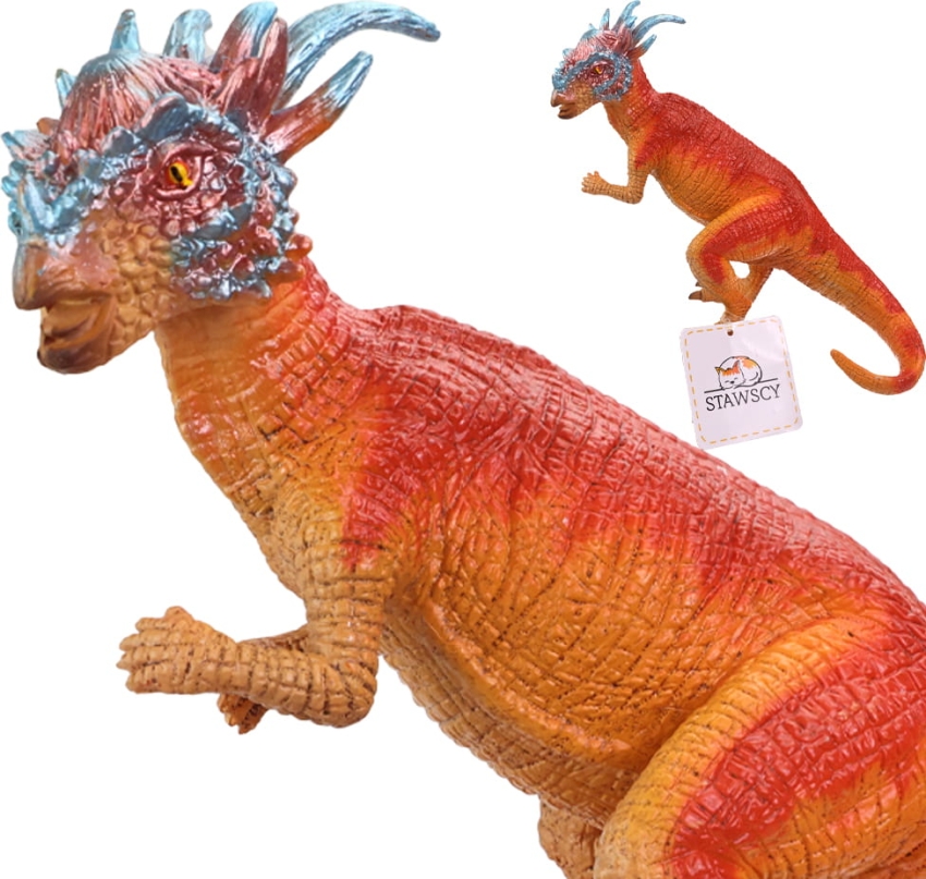 PACHYCEFALOZAUR Figurka Dinozaur Stawscy Ruchomy Figurka Kolekcjonerska 3.jpg