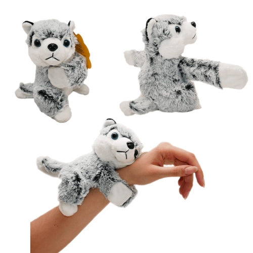 MASKOTKA HUSKY OPASKA NA REKE BRANSOLETKA PLUSZOWA STAWSCY 4.jpg