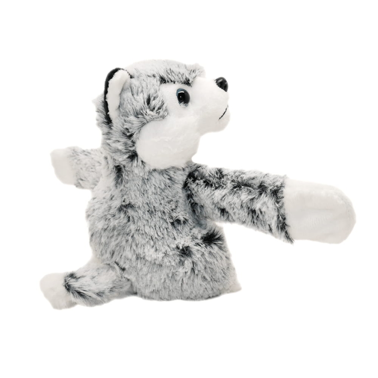 MASKOTKA HUSKY OPASKA NA REKE BRANSOLETKA PLUSZOWA STAWSCY.jpg