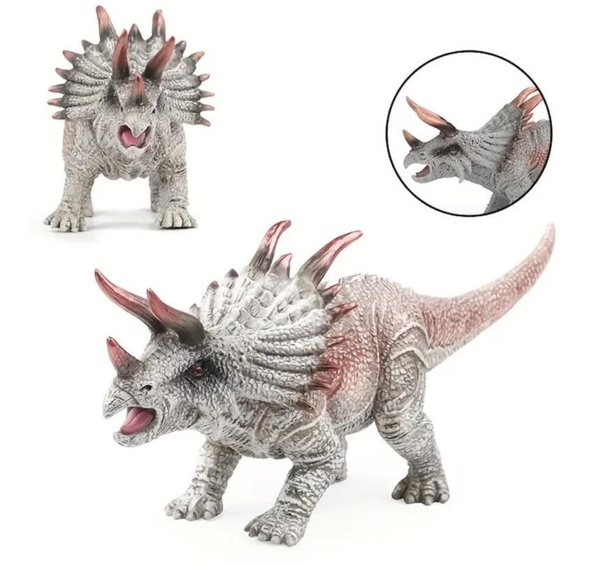 TRICERATOPS Figurka Dinozaur Stawscy Ruchomy Figurka Kolekcjonerska 3.jpg