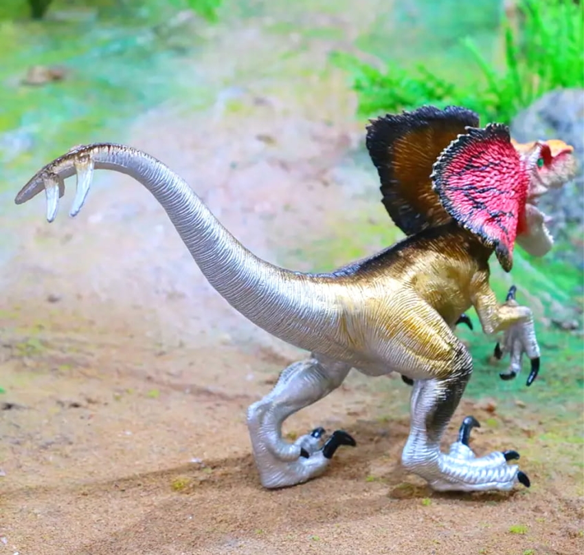 DILOFOZAUR Figurka Dinozaur Stawscy Figurka Kolekcjonerska 4.jpg
