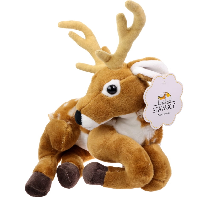 Jelonek Maskotka Pluszowy Pluszak Stawscy Bambi Jeleń 3.jpg