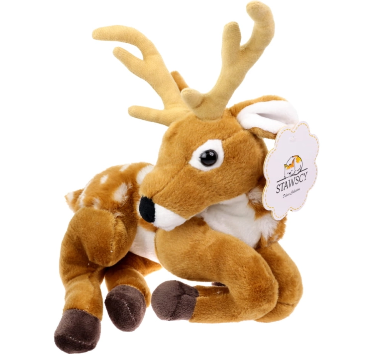 Jelonek Maskotka Pluszowy Pluszak Stawscy Bambi Jeleń.jpg