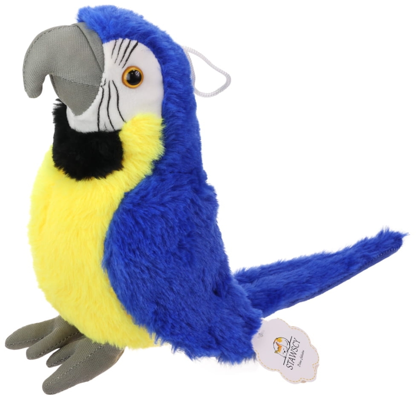 Ara Papuga Niebieska Ptak Maskotka Pluszowy Pluszak Stawscy.jpg