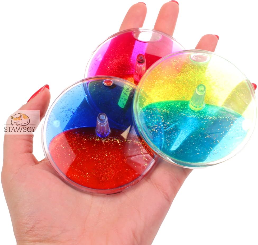 MAGICZNY WIRUJĄCY BĄCZEK dysk WODNY fidget spinner LAWA gra zręcznościowa 4.jpg