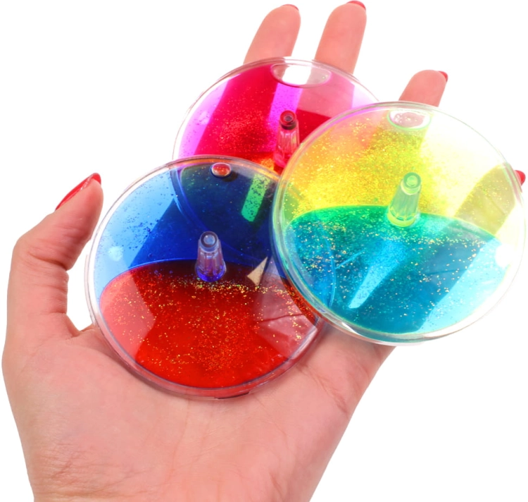 MAGICZNY WIRUJĄCY BĄCZEK dysk WODNY fidget spinner LAWA gra zręcznościowa 4.jpg