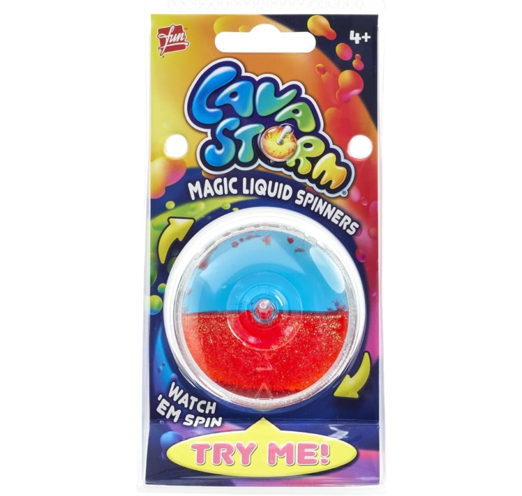 MAGICZNY WIRUJĄCY BĄCZEK dysk WODNY fidget spinner LAWA gra zręcznościowa.jpg