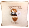 PANDA RUDA Maskotka Przytulanka Poduszka z Maskotką Zestaw na Prezent narodziny urodziny.jpg
