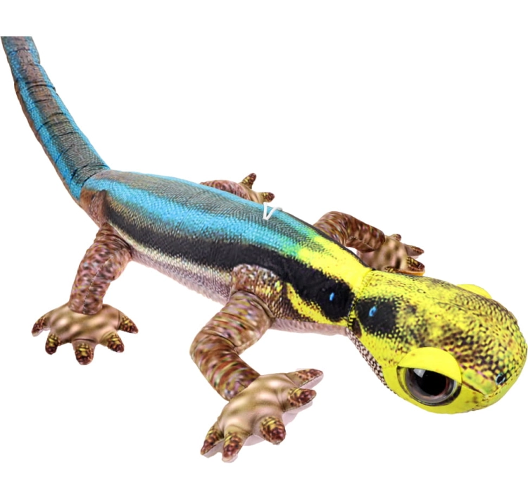 Gekon Jaszczurka Maskotka Pluszak Pluszowy Pluszowa Stawscy Phelsuma klemmeri 2.jpg