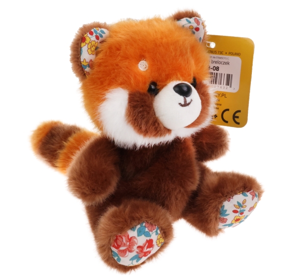 Pluszowy Breloczek Brelok Panda Ruda Maskotka Stawscy 2.jpg