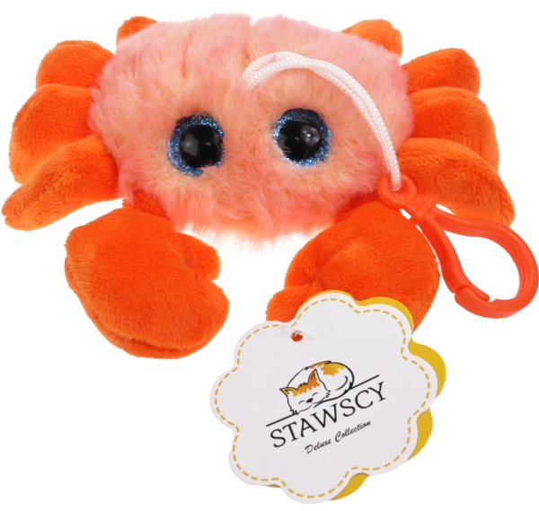 Krab Sebatian Brelok Pluszowy Zawieszka Maskotka Pluszak Stawscy.jpg