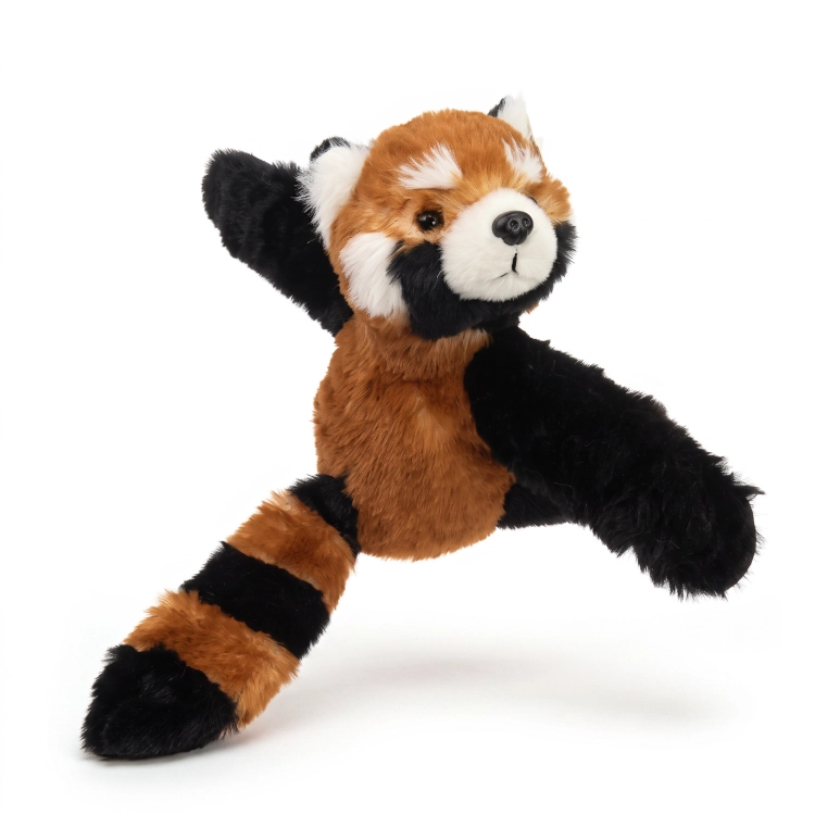 MASKOTKA PANDA RUDA OPASKA NA REKE BRANSOLETKA PLUSZOWA STAWSCY 7.jpg