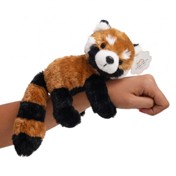 MASKOTKA PANDA RUDA OPASKA NA REKE BRANSOLETKA PLUSZOWA STAWSCY 8.jpg