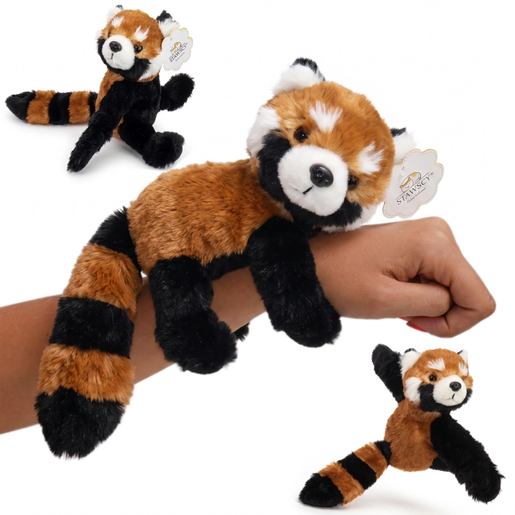 MASKOTKA PANDA RUDA OPASKA NA REKE BRANSOLETKA PLUSZOWA STAWSCY 9.jpg