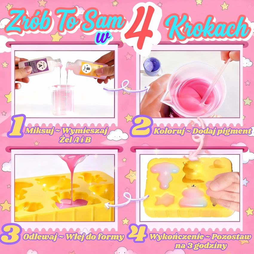 Zestaw Kretywny do robienia własnych gniotków squishy antystresowych zwierzątek prezent na święta 4.png