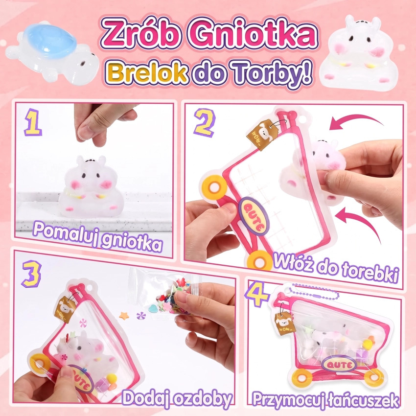 Zestaw Kretywny do robienia własnych gniotków squishy antystresowych zwierzątek prezent na święta 5.png