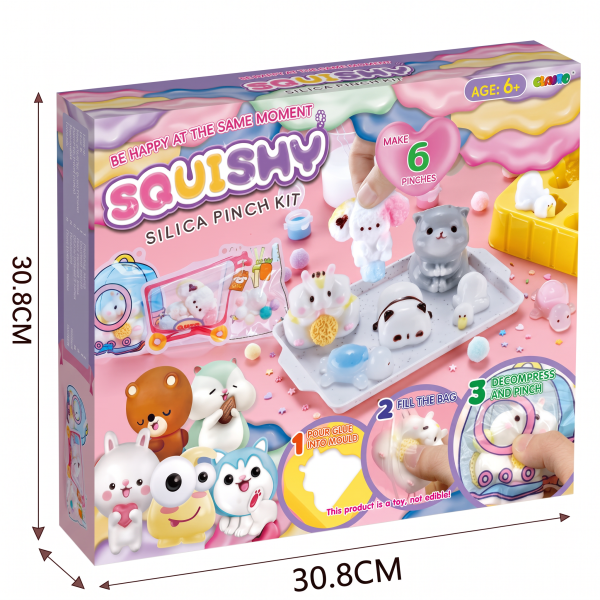 Zestaw Kretywny do robienia własnych gniotków squishy antystresowych zwierzątek prezent na święta 3.png