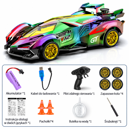 samochod zdalnie sterowany auto 360 stawscy para wodna wyścigowy amfibia metaliczny 7.png