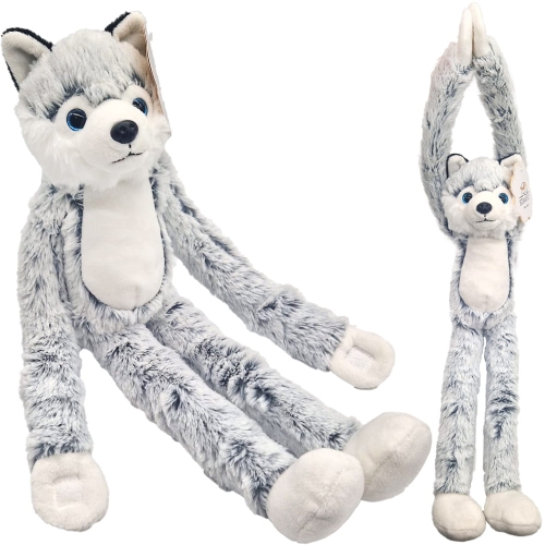 HUSKY PIESEK NA RZEPY WISZACA STAWSCY MASKOTKA PLUSZOWY 4.jpg