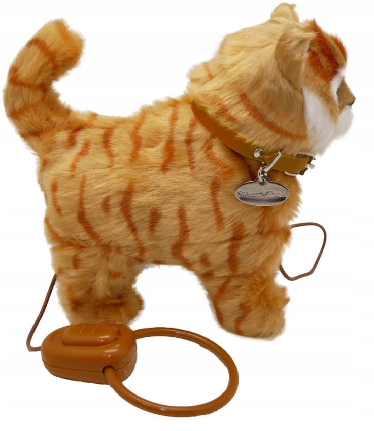 KOTEK NA SMYCZY INTERAKTYWNY KOT PLUSZOWY MASKOTKA STAWSCY CHODZI MIAUCZY 5.jpg